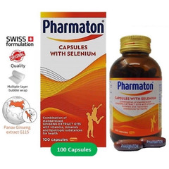 2X Pharmaton 100 Capsules Multivitamin Energy Support-FAST SHIP+DHL