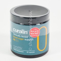 Lot of 5 Curalin herbal supplement by Curalife 42 capsules NEW bottle 05/2027