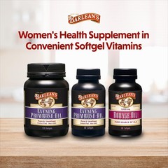 Barlean’s Evening Primrose Oil Capsules, GLA Supplement for Men and Women,