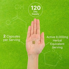 Mushroom Complex Supplement 8000mg 10 in 1, 240 Caps Immune Energy Brain Support