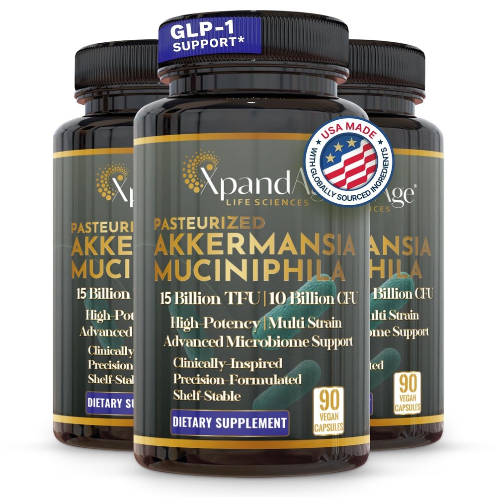 Akkermansia Muciniphila Probiotic with Berberine, Cinnamon & Inulin Fiber – 90