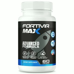 Fortivir Max Capsules for Men, FortivirMax Male Health Support Formula | 5 Pack