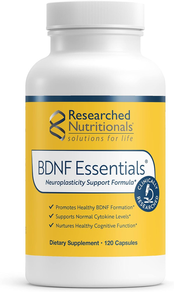 BDNF Essentials – Clinically Researched Brain Supplement with Bacopa Monnieri &