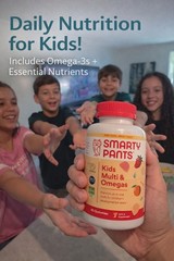🔥SmartyPants Kids Multi & Omegas Gummies 90 Ct Exp 09/2026