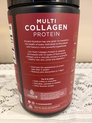 Ancient Nutrition Multi Collagen Protein Vanilla 16.7 Ounces Sealed 1/16/28 Exp