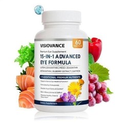 VisioVance 15 in 1 Advanced Eye Formula – Neurobella Eye Formula with All 3 US