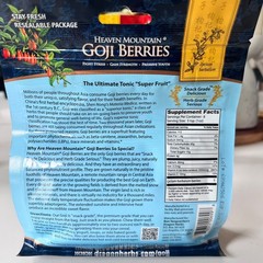Dragon Herbs Dried Goji Berries, Longan Berries and Spring Dragon Longevity Tea