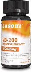 Losoki VB-200 – High-Potency Vitamin B Complex Tablets for Energy – 60 Tablets