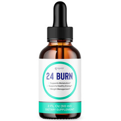 (1 Pack) 24 Burn Drops Advanced Health & Fitness Supplement 24Burn 30 Servings