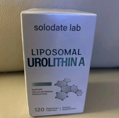 Solodate Lab Liposomal Urolithin A 120 Capsules Expires 11/2027 New & Sealed