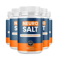 5-Pack Neuro Salt Capsules – NeuroSalt Advanced Brain Health Support – 300 Caps