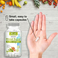 Blood Sugar Support Supplement Berberine & Cinnamon 20 Herbs Complex 90 Pills