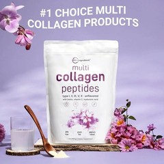 3 PACK Multi Collagen Peptides Powder 1 lb Hydrolyzed Protein Peptide NEW