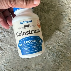 Nutricost Bovine Colostrum 1000mg 120 Capsules Non-GMO Third-Party Tested