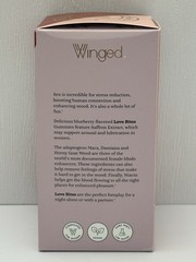 Winged Wellness Love Bites Desire & Libido Gummies Wild Blueberry 08/2027