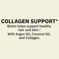 Spring Valley Biotin 5000 mcg, Hair Skin & Nails Support, 120 Softgels