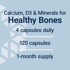 Life Extension Bone Restore Calcium 120 Count (Pack of 1), Off White