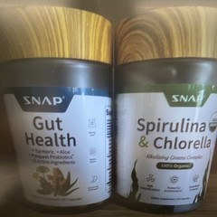 Gut Health & Spirulina Chlorella Bundle –Digestive, Detox & Antioxidant Support*