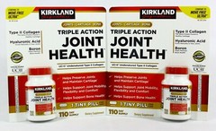 2 Packs Kirkland Triple Action Joint Health 110 Tablets Each 220 Tablets Total