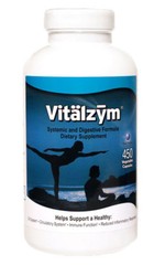 Vitalzym Systemic and Digestive Enzyme Formula 450 Caps – World Nutrition