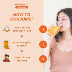Nutrabud Organics Himalayan Sea Buckthorn Berry Juice – 500 ml