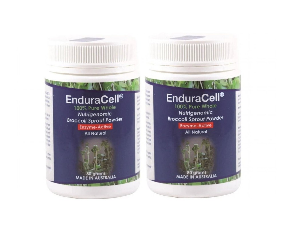 2 x Cell Logic EnduraCell 80g CellLogic Broccoli Sprout Powder