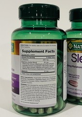 X2 ~ Nature’s Bounty Sleep3 10mg Melatonin, 120ct EA = 240 Triple Action Tablets