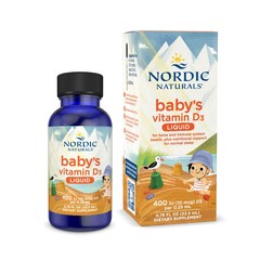 Nordic Naturals Baby’s Vitamin D3 – Natural Cholecalciferol Vitamin D, 0.76 fl