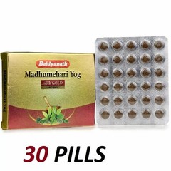 Baidyanath MADHUMEHARI YOG WITH GOLD 30 Tablets