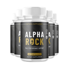 5-Pack Alpha Rock Capsules – AlphaRock Natural Male Performance Support -300Caps