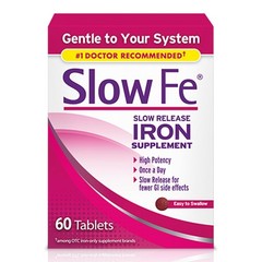 45mg Iron Supplement for Iron Deficiency, Slow Release, High Potency, Easy to…