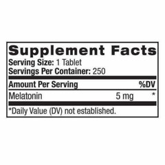 Natrol Melatonin 5 Mg Fast Dissolve 250 Tablets Strawberry Flavor ~ EXP 02/2025