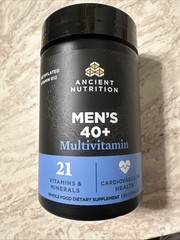 Ancient Nutrition, Multivitamin Mens 40 Plus 3 Day, 90 Count