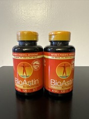 Nutrex Hawaii BioAstin Hawaiian Astaxanthin 4mg 240 Softgels
