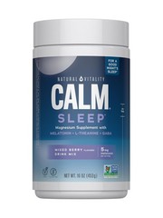 Natural Vitality Calm Sleep Melatonin | with Ashwagandha, L-Theanin… Fast Ship
