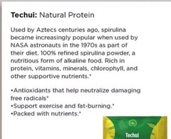 Techui Superfood Capsules Protein Supplement 90 Capsules TLC Total Life Changes