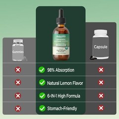 Liposomal L-Lysine 1000mg Liquid Drops 2oz – Immune, Skin & Lip Support