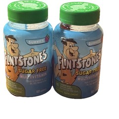 Flintstones Kids Sugar Free Multivitamins Lot of 2 New Sealed