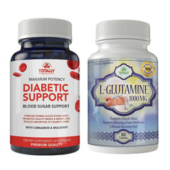 Diabetic Support Glucose Balance Weight Management L-Glutamine Muscle Supplement