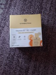 Cymbiotika Liposomal Vitamin D3 + K2 + CoQ10 28 ct Packets Tangerine Immune Bone