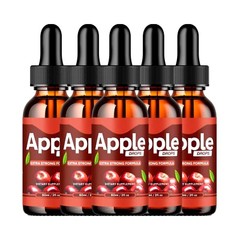 (5 Pack) Apple Drops – Extra Strong Formula AppleDrops Dietary Supplement