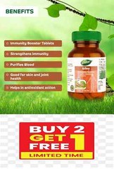 Dabur “Giloy Tablet 60 Tabs | Immunity Booster & Blood Purifier | Buy 2 & 1 FREE