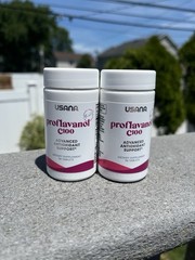 Latest upgraded USANA Proflavanol C100 Advanced Antioxidant Support 2bottls09/27