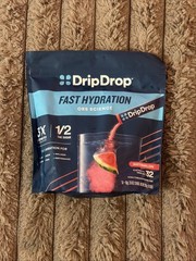 DripDrop Electrolyte Powder Stick Pack 32 Servings Watermelon Flavor – 10/28