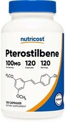 Nutricost Pterostilbene 100mg, 120 Capsules, Non-GMO & Gluten Free