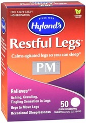 Hyland’s Naturals Restful Legs PM Quick-Dissolving Tablets 50 EA