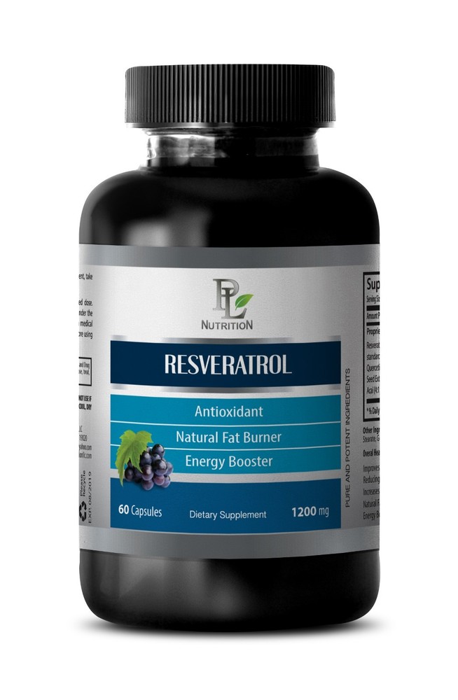 grape skin extract RESVERATROL 1200mg Polygonum Cuspidatum anti aging supplement