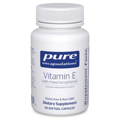 Pure Encapsulations Vitamin E (with Mixed Tocopherols) – Antioxidant Protecti…
