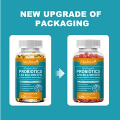 Probiotics Digestive Enzymes 120 Billion CFU Potency Immune Health 120 Capsules