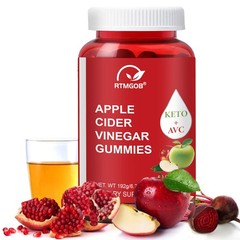 Apple Cider Vinegar Gummies 60ct 1000mg Premium Weight Loss & Cleanse Detox